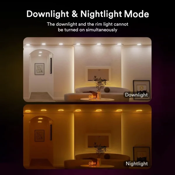 4" Halo Recessed Light - [Orange Trim]